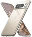 Produktbild Ringke Fusion Case Kompatibel mit Google Pixel 8 Pro Hülle Kratzfest Harte Transparente Rückseite Stoßfeste Handyhülle für Pixel 8 Pro 5G (2023) - Clear