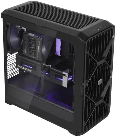 Cooler Master HAF II 500 ATX PC Case, High Airflow Dual 220mm + 180mm Fans