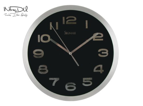 BUYLLOON HOME 241Y30 - Reloj Aluminio De Pared 25 Cm Surt