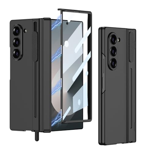 Coque Samsung Galaxy Z Fold6 antichoc avec protège-écran et étui charnière anti-chute