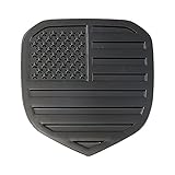 CONGCONG for Ram Front Grille Emblem, American Flag Badge Fits for RAM 1500 2006-2018/2500 2009-2018/3500 2007-2018 (Black)