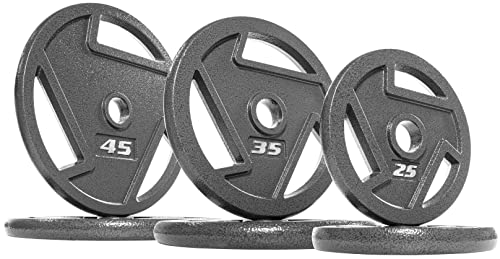 BalanceFrom 210LB Cast Iron Plate Set