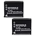 Produktbild EXTENSILO 2X Akku Ersatz für Panasonic CGA-S007, CGA-S007E, DMW-BCD10, CGA-S007A/1B, CGA-S007A/B für Kamera (1000mAh, 3,7V, Li-Ion)