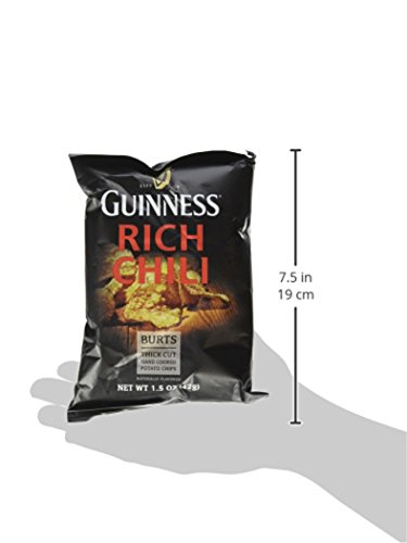 Burt's Guinness Rich Chili Thick Cut Potato Chips, 1.5 Ounce (Pack Of 20) #TOP1