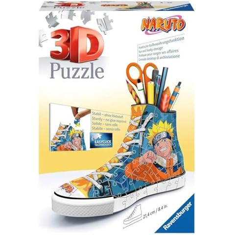 Puzzle 3D Sneaker Naruto - Ravensburger Cover