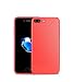 Produktbild iPhone 8 Plus Hülle, iPhone 7 Plus Hülle Ultra dünn Carbon Case Anti-Fingerabdruck, Anti-Scratch Silikon TPU FeinMatt Handyhülle für Apple iPhone 7 Plus /8 Plus (iPhone 7 Plus /8 Plus, Rot)