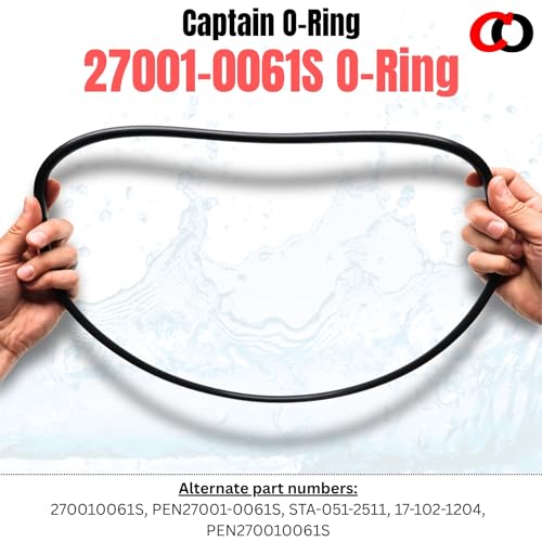 Captain O-Ring – Replacement 27001-0061S for Pentair Sta-Rite PLM PLD Series Pool Filters PLM100 PLM125 PLM150 PLM175 PLM200 PLM300 PLD50-DE PLDF70-DE PLDE36 PLDE48 by Captain O-Ring - Used condition - Image 5