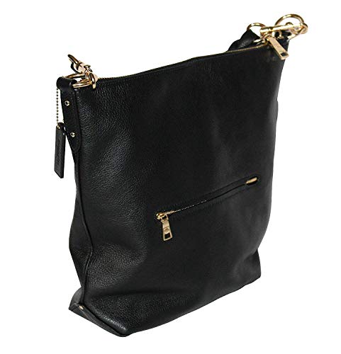 Coach Women's Leather Abby Duffle Shoulder Bag No Size (Im/Black)