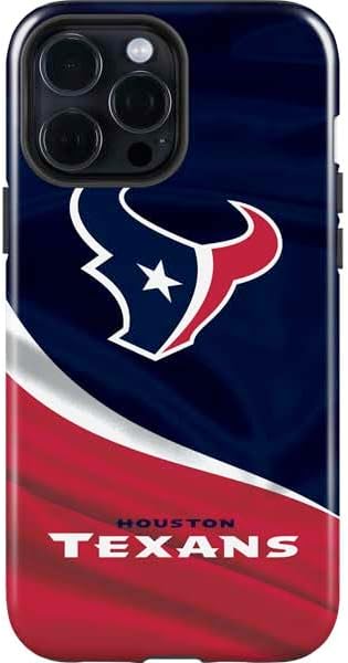 Skinit Impact Phone Case Compatible with iPhone 15 Pro Max - Officially Licensed NFL Houston Texans Large Logo Design