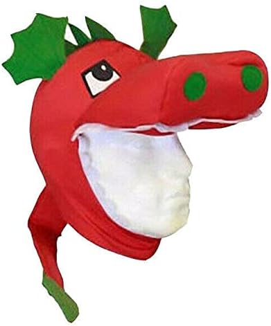 Red Dragon Hat Wales Cymru Welsh World Cup Rugby Football Supporter Hat