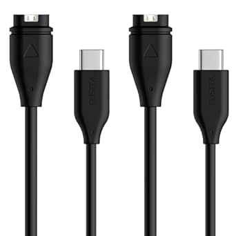 Câble Chargeur USB-C Pour Garmin Enduro – Straße Tech, 1m, Noir, Neuf