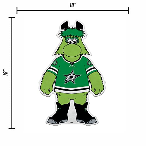 Rico Industries NHL Hockey Dallas Stars Mascot Shape Cut Pennant - Home and Living Room Décor - Soft Felt EZ to Hang - image 5