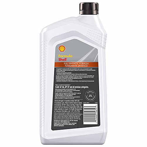 Formula Shell Full Synthetic 5W-30 Motor Oil (1 Quart, Case Of 6) #TOP1