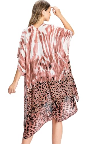 Image of Moss Rose Women Summer Bikini Kimono Bathing Suit Cover Ups for Swimwear