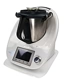 RoRo 1992® Gleitbrett Thermomix TM6 & TM5 | Standfestes nachhaltiges Slider-Brett | Thermomix zubehör | Rutschbrett | Leicht beweglich |Thermoslider | Schont die Waage |verträgt Vibrationen | Acryl