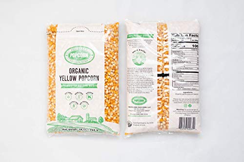 Preferred Popcorn Organic Popcorn, 28 Ounce Bag, Pack Of 4, 30 Servings Per Bag #TOP1