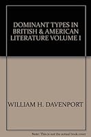 Dominant Types in British and American Literature Volume I: Poetry and Drama B000J4HY7Y Book Cover