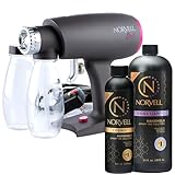 Oasis Spray Tan Machine Kit with Norvell Cosmo & Venetian Solutions – Professional Airbrush Tanning System for Natural, Long-Lasting Bronze Glow, Fast-Drying Sunless Formula