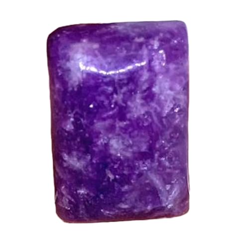 Lépidolite violette ovale pierre naturelle pour créer un cadeau DIY