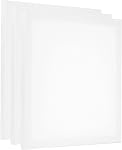 PATIKIL Paint Canvases pour la peinture, paquet de 3 16x24 Panneaux de panneau d'art en feutre pour acrylique, huile, peinture Tempera, blanc
