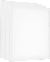 Vista 6 de PATIKIL Paneles de lienzos de pintura para pintura, paquete de 3 paneles cuadrados de madera de 4 x 4 pulgadas, paneles de arte en blanco estirados