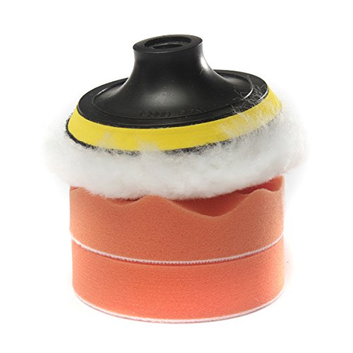 Preisvergleich Produktbild PeroFors 3Pcs / 5Pcs / 10Pcs 4 Zoll Gross Polnisch Polishing Buffer Pad Kit Mit Bohradapter-10Pcs