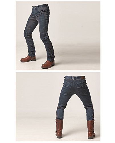 Amazon.co.jp: 【uglyBROS】 MOTO PANTS JUKE BLUE 30 (mesh jeans