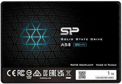 1TB SSD 3D NAND A55 SLC Cache Performance Boost SATA III 2.5