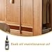 Wood Conditioner Oil, Teak Oil Wood Finish, 100ml Hardwood Conditioner Preserver, Easy to Absorb, Non Greasy, for Scratches, Drying, Cracking and Damages, Table, Desk, Shelf, Cabinet