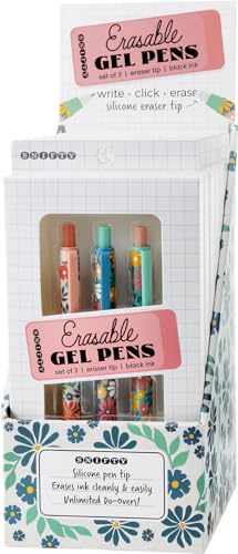 Set de 3 bolígrafos gel borrables Snifty miniatura 3