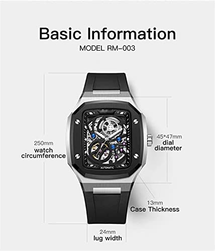Boîtier RM en acier pour Apple Watch 45mm EZZON - 7