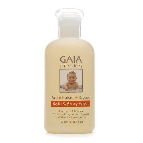 GAIA SKIN NATURALS, BABY BATH&BODY WASH,NATRL 8.4 OZ EA 1