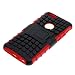 Produktbild OTB Shockproof Case / Schutzhülle mit Ständer für Apple iPhone 6 / iPhone 6S schwarz rot