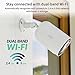 Arlo Pro 5S XL Spotlight Security Camera 2K HDR | Indoor/Outdoor | Band Wi-Fi Connects to Strongest Network | Longer Battery Life, 12X Zoom, Color Night Vision, 2-Way Audio - White, 3 Pack