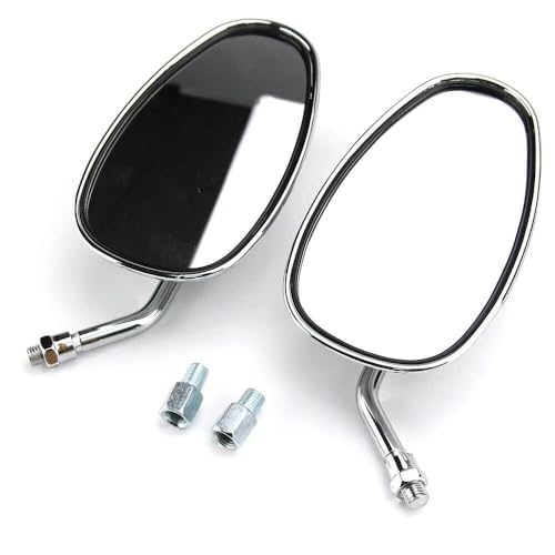 Rétroviseur moto Shadow 750 1100 rétroviseurs latéraux chromés VTX 1300 1800 10mm