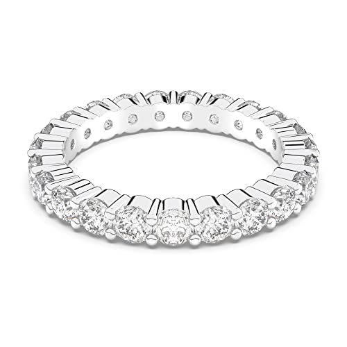 Swarovski Matrix Vittore Round Cut Ring, Weiß, 58