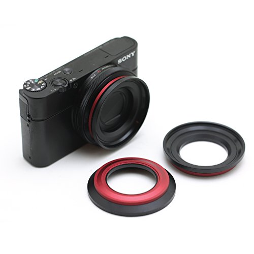 Kamerar Magfilter 49Mm Threaded Adapter Ring With Carrier Bag, Magnetic Lens Filter Adapter Rings, Compatible With Ricoh Griiix, Canon S95, S100, S110, S120 #TOP3