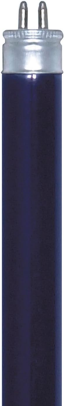 Satco S2906 8-Watt Mini Bi Pin T5 Preheat Lamp, Black Light