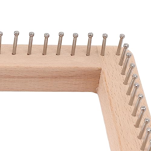 Placa de bloqueio de crochê, mini máquina de tricô de 19,6 cm com vários ganchos, tábua de crochê de