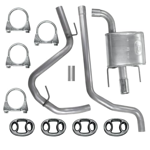 Polmo Schalldämpferset Auspuffanlage Auspuff für Alfa Romeo 159 1 I 2005-11/2011 1.9 JTDM 2.0 JTDM