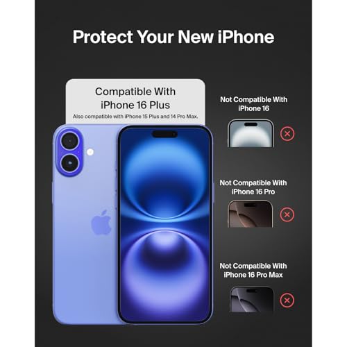 Belkin ScreenForce UltraGlass 2 Tempered iPhone 15 Plus - vue 4
