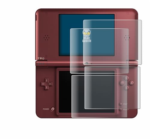 BROTECT Protector Pantalla Completa Mate para Nintendo DSi XL (2 Unidades) 3D Curvo Película Protectora