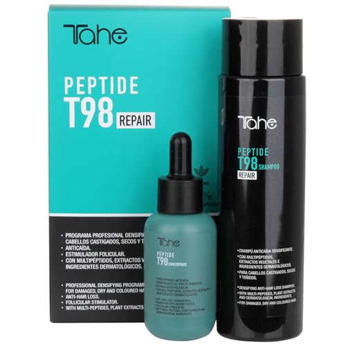 Tahe Pack Anticaída & Repair Peptide T98: Concentrado anticaída...