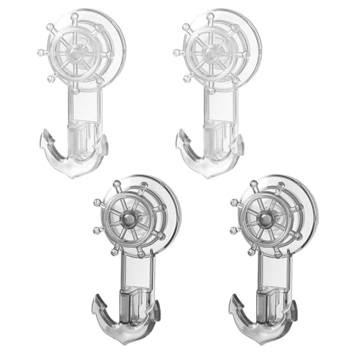 Zouboto FQ-JJ-GJ-001 4er-Set Maritimer Saugnapfhaken
