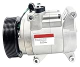 Automotriz Clima Compresor Para Tránsito Para Condado Para Mini Para Autobús Para Freestar 4.2L 8pk 24V SP21 Compresor De Aire AC Compatible