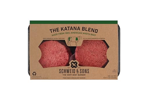 Schweid and Sons Burgers Katana Blend Burger, 1.325 lb