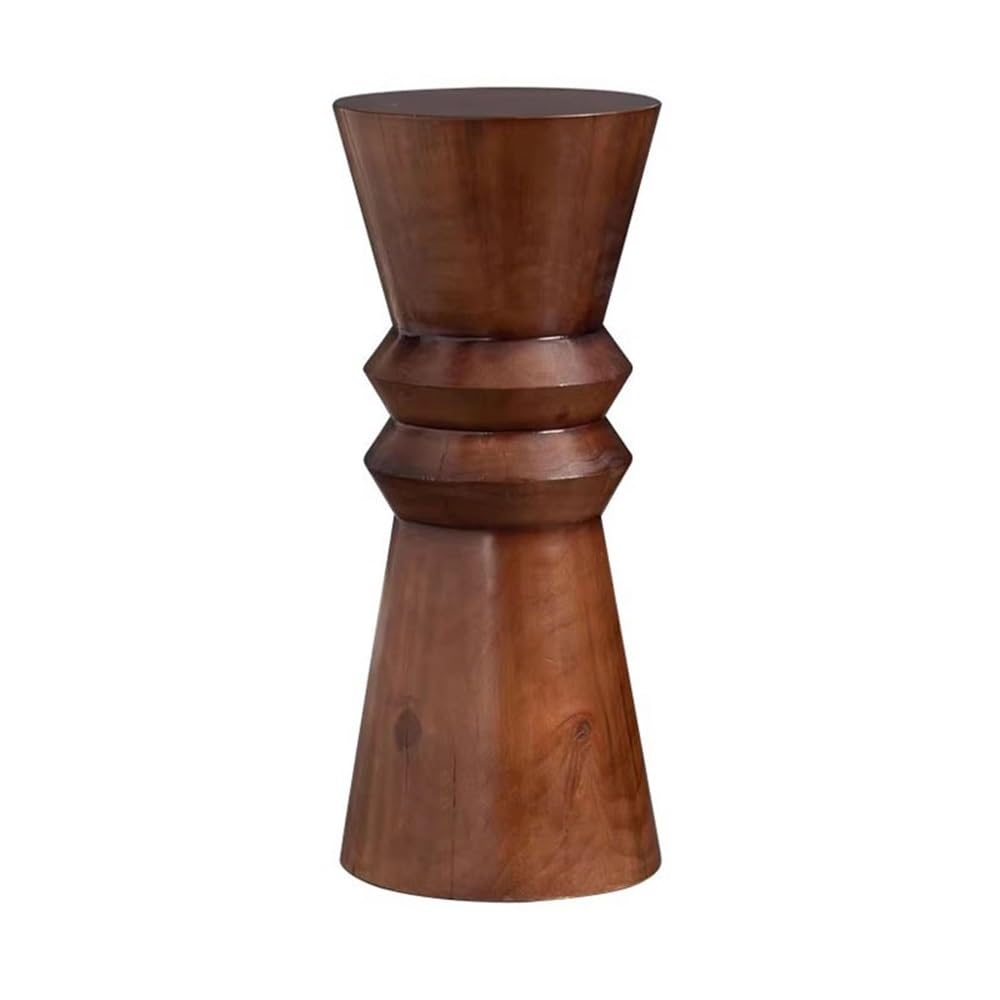 S5b8W3g7 Pedestal Creative Vintage Wooden Display Base Decor