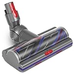 MOPEI Spazzola High Torque per Dyson V11 Aspirapolvere, Spazzola Motorizzata Compatibile con V15 V10 V8 V7, Flusso d'aria Regolabile, Ideale per Tappeti e Pavimenti Duri