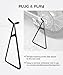 UNLRAE Dirt Bike Stand,Car Accessories Heavy-Duty Steel Motorcycle Triangle Stand,Universal Black Motorcycle Kickstand Rear Side Wheel Holder,Suitable for Supermoto Motocross Enduro Pit Bike