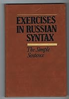 Exercises in Russian Syntax : The Complex Sentence 5200008352 Book Cover